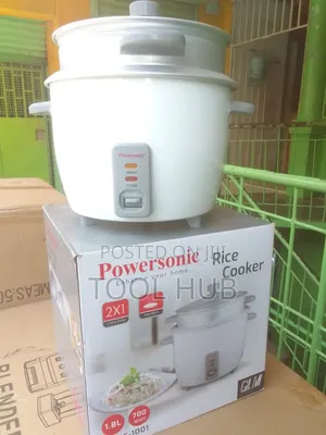 Powersonic 1.8L Electric Rice Cooker Steamer (Model: PSRC-1001