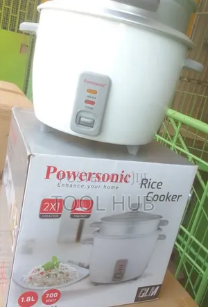 Powersonic 1.8L Electric Rice Cooker Steamer (Model: PSRC-1001