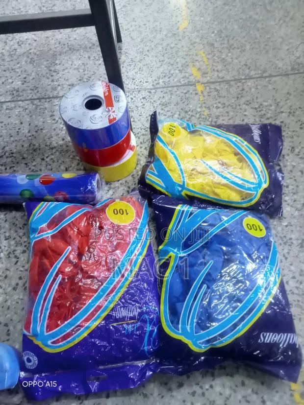 Combo Set for Balloons Ribbon and Pump - main view