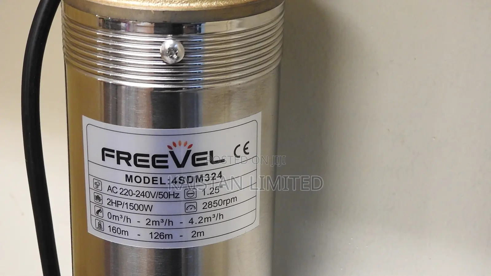 Freevel 2HP 1500W Sewage Submersible Water Pump – 2 Inch