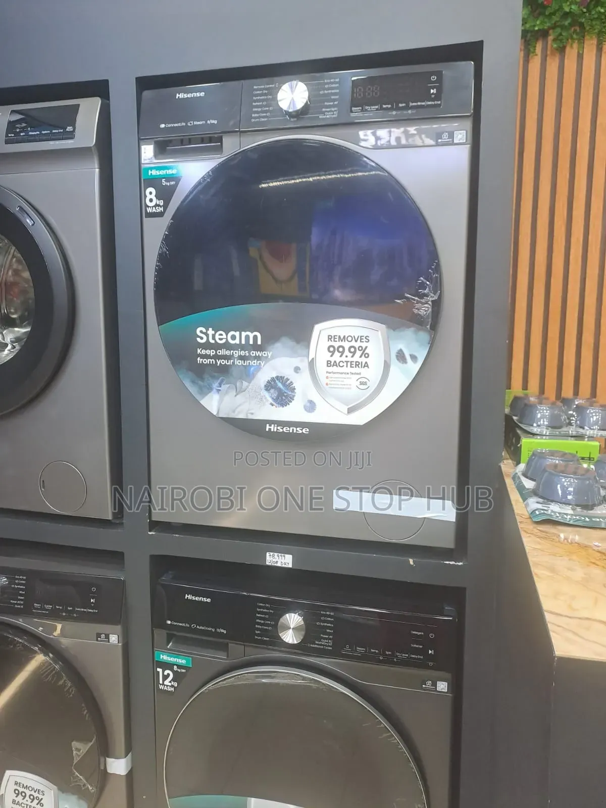 Hisense 8KG Front Load Washing Machine – Wash Spin