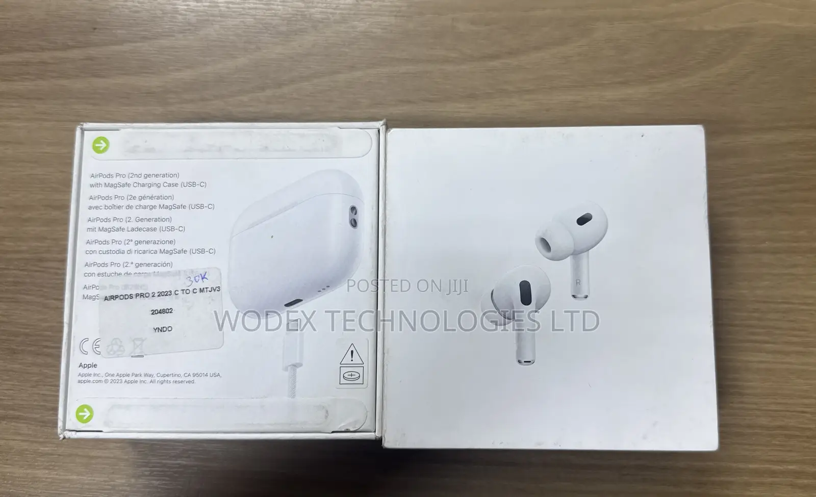 Apple AirPods Pro (2nd Generation) With a MagSafe Charging Case
