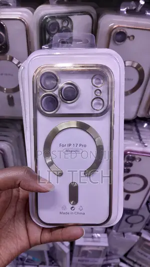 Luxury Electroplated Magnetic Case for iPhone 17 Pro