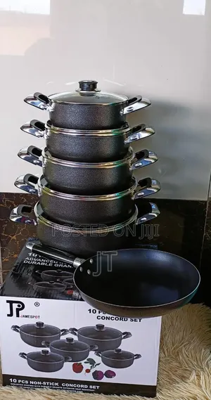 Jamespot 10-Piece Non-Stick Concord Cookware Set