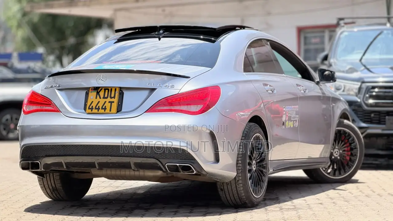 Mercedes-Benz CLA-Class AMG CLA 45 4MATIC Sedan 2017 Silver