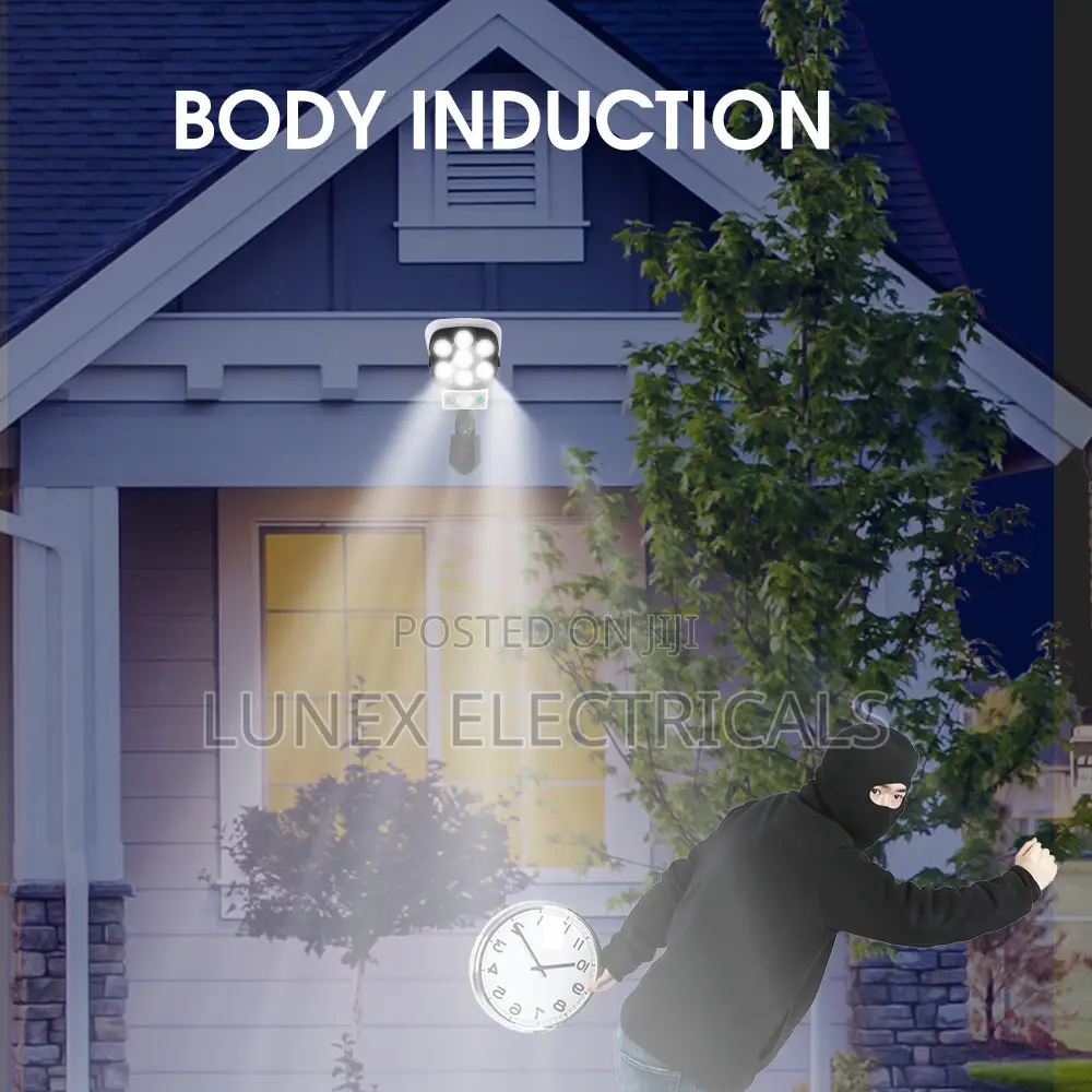 Remote Control Light Control Solar Monitoring Led Wall Lamp