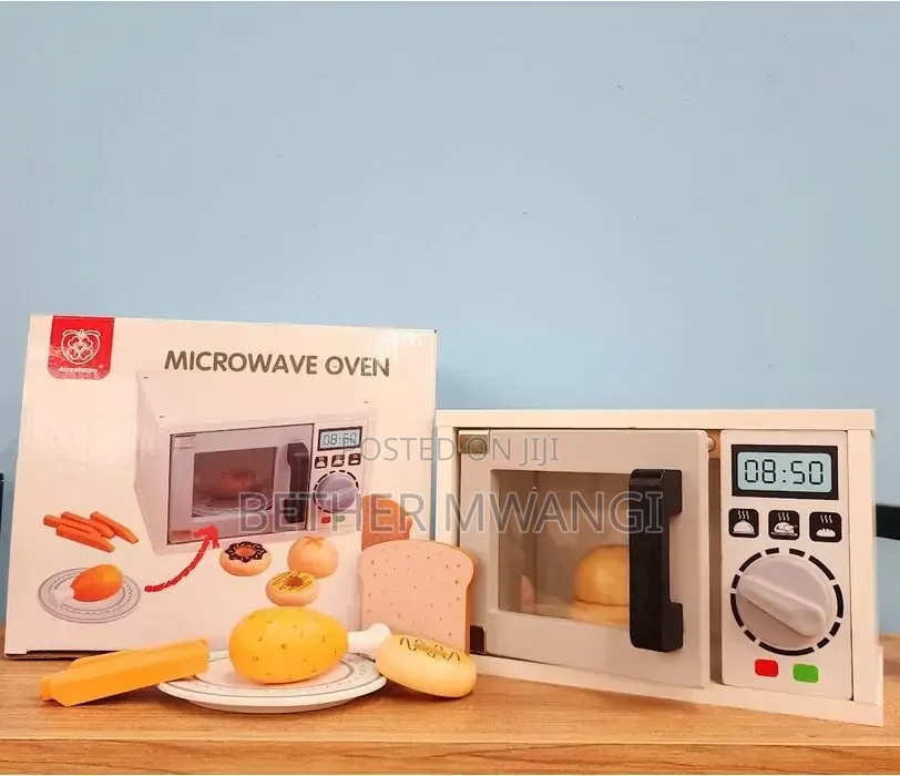 11pcs Kids Microwave Pretend Play Set in Kenya