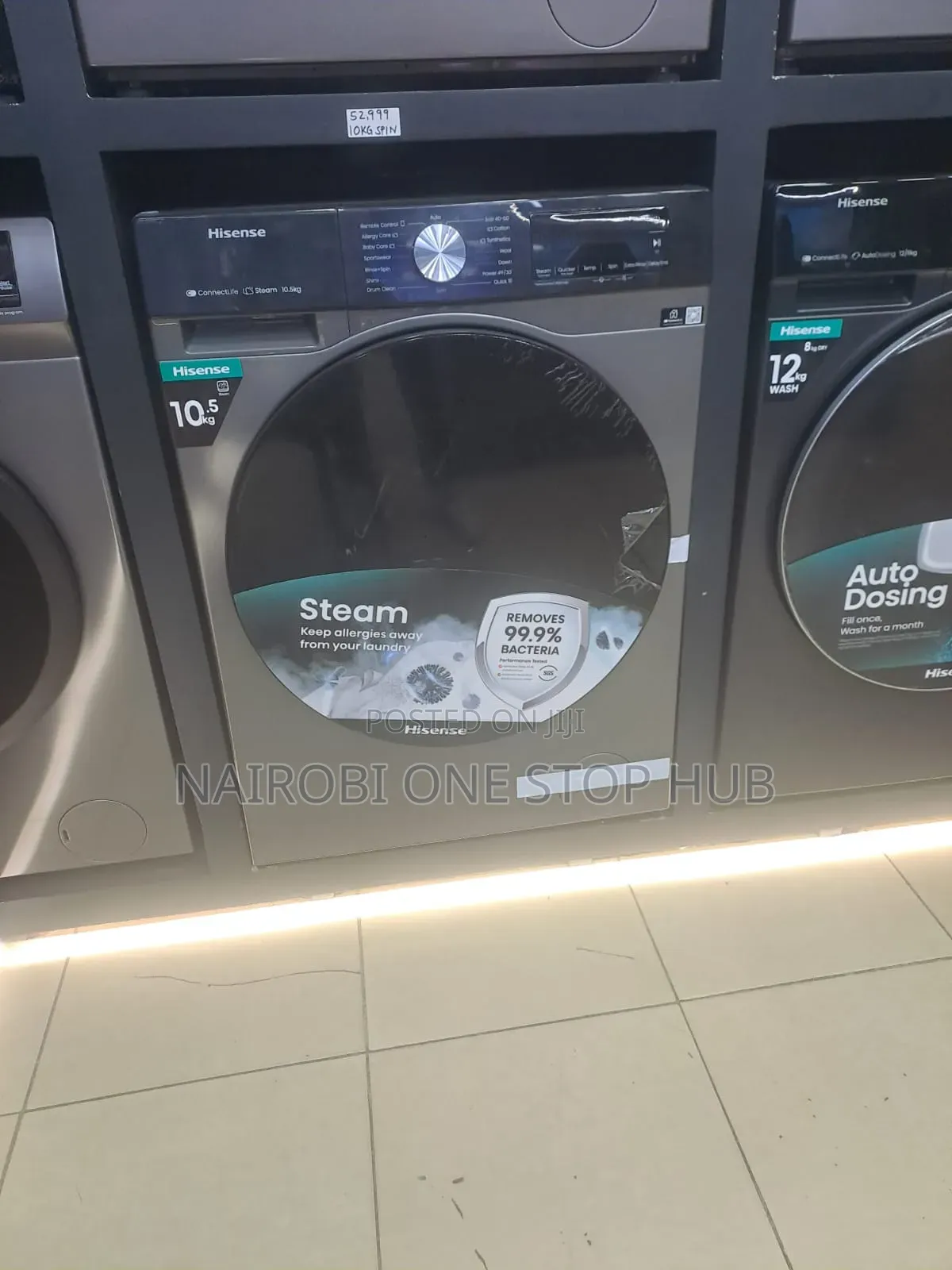 Hisense 10.5KG Front Load Washing Machine