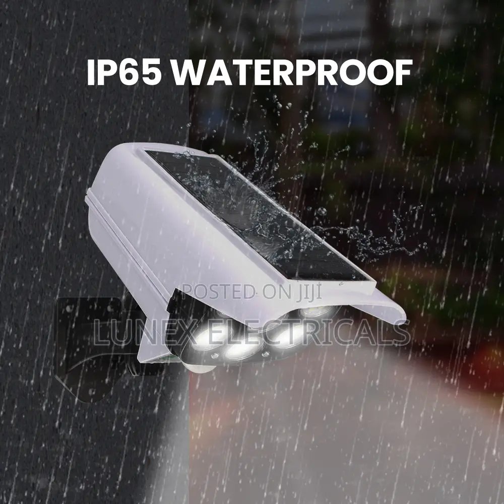 Human Infrared Sensor/Light Control Solar Monitoring Led Wall Lamp