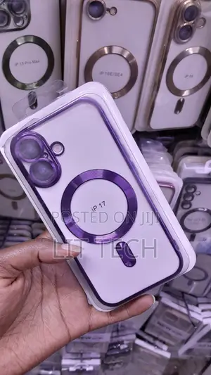 iPhone 17 Purple Bumper Edge Case