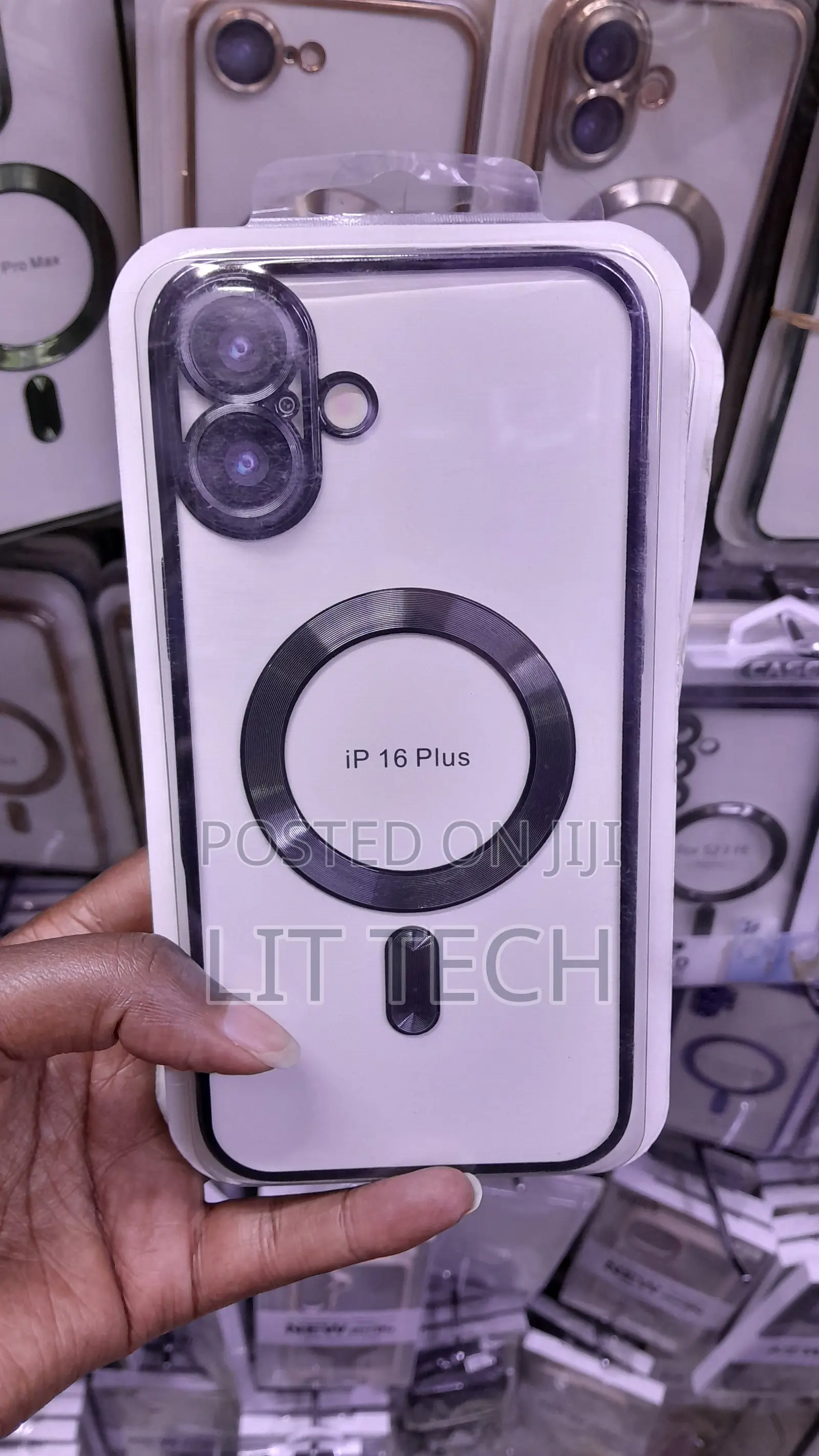 Premium Electroplated Case for iPhone 16 Plus