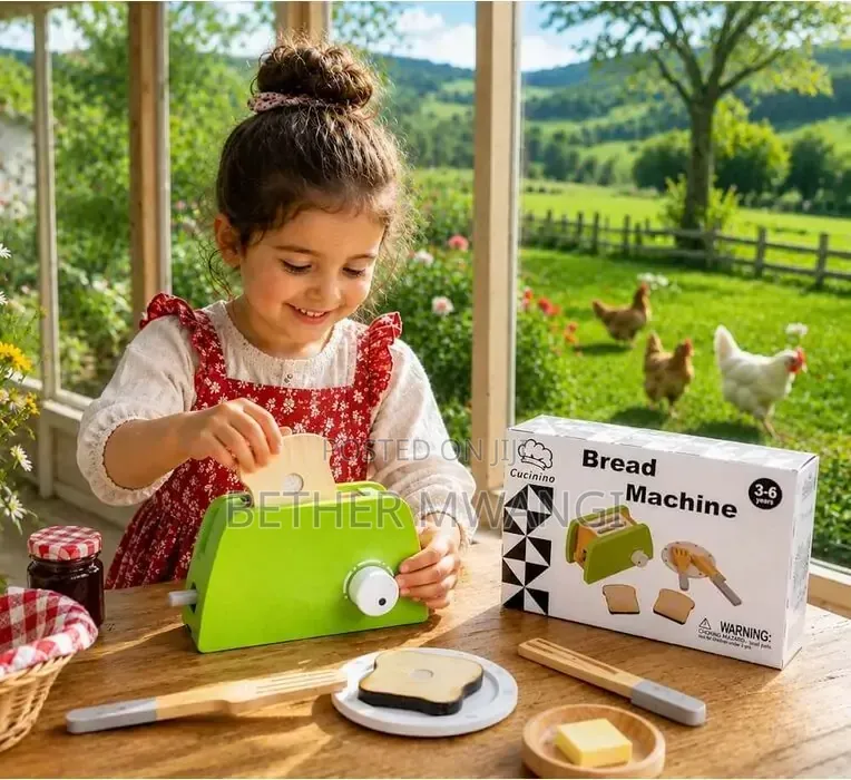 Bread Machine Pretend Play Simulation Model Set in Kenya