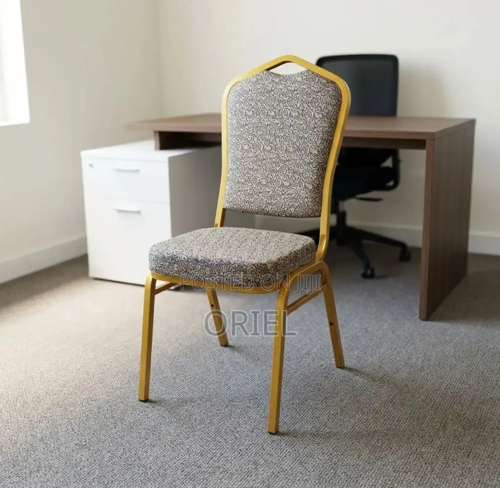 Office Chair : Armless Conference Fabric Chair