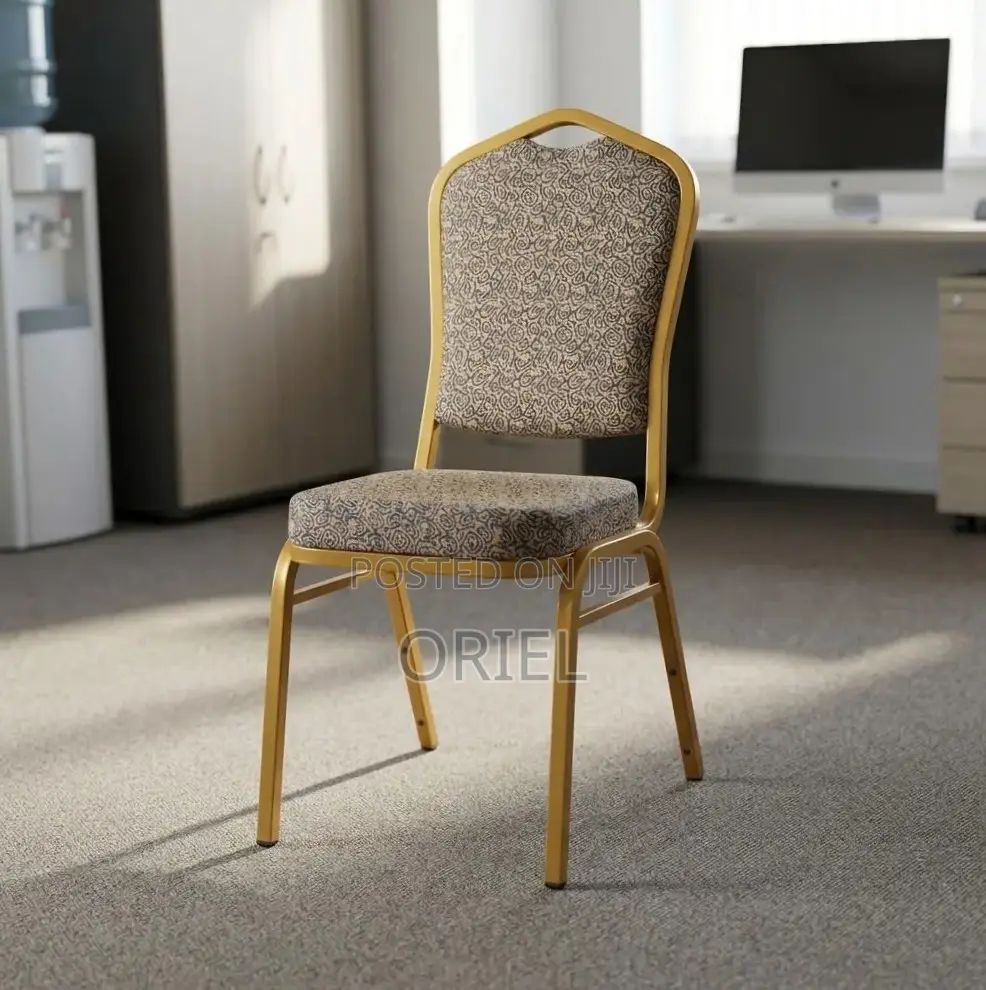 Office Chair : Armless Conference Fabric Chair