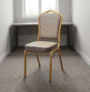 Office Chair : Armless Conference Fabric Chair