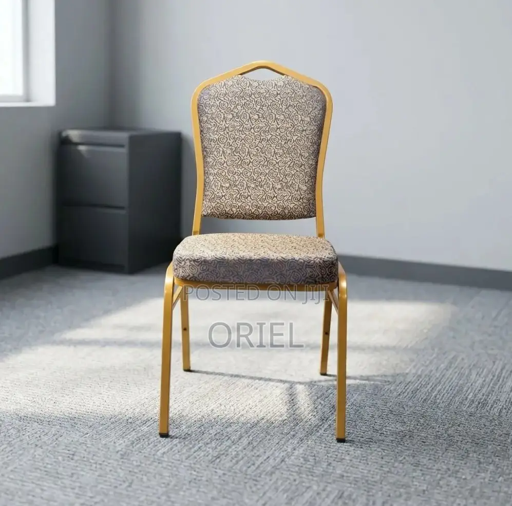 Office Chair : Armless Conference Fabric Chair
