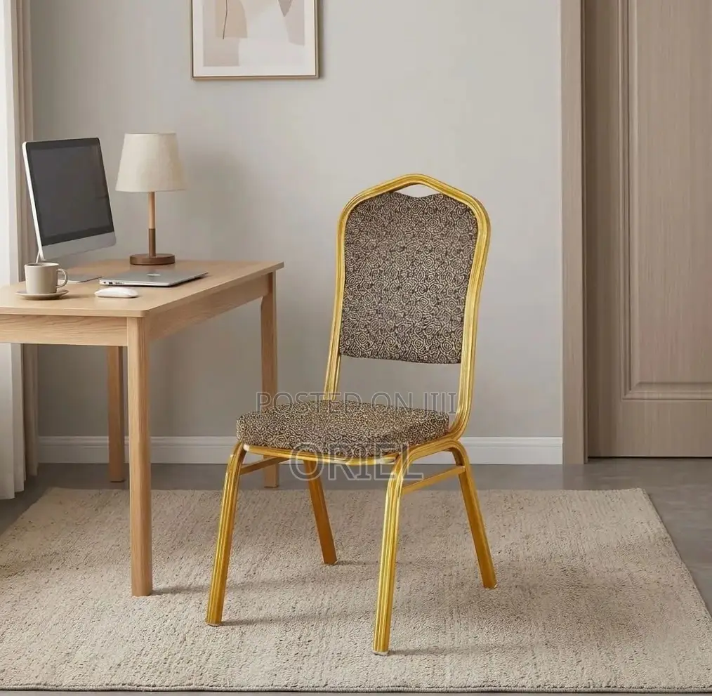 Office Chair : Armless Conference Fabric Chair