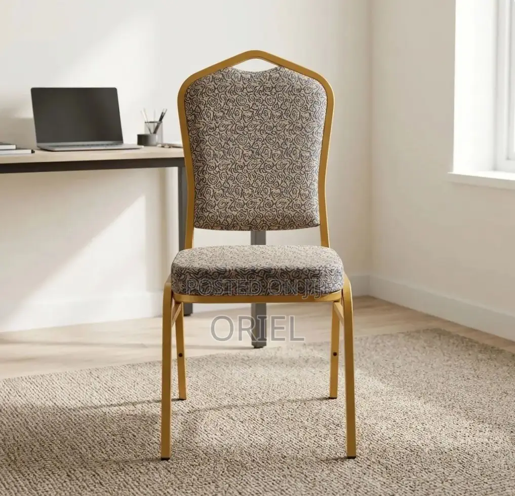 Office Chair : Armless Conference Fabric Chair