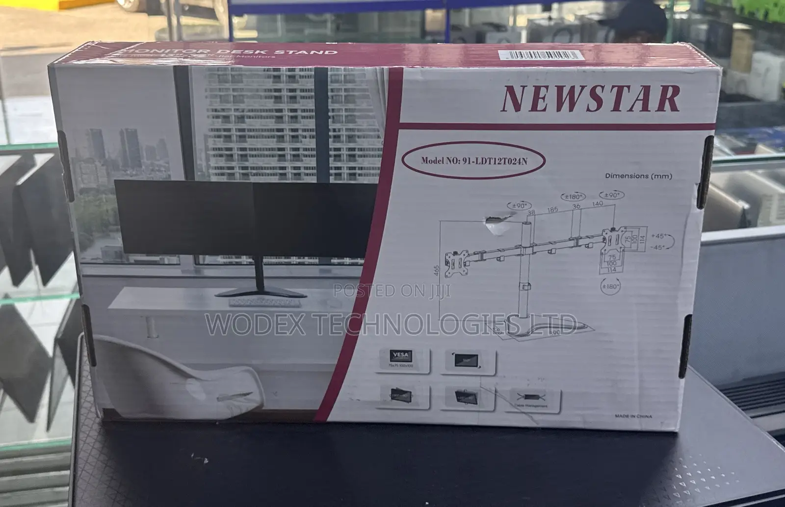 NewStar Monitor Desk Stand Box
