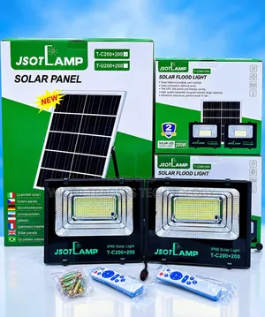 Jsot Lamp Super Solar 2in1* *100+100watts