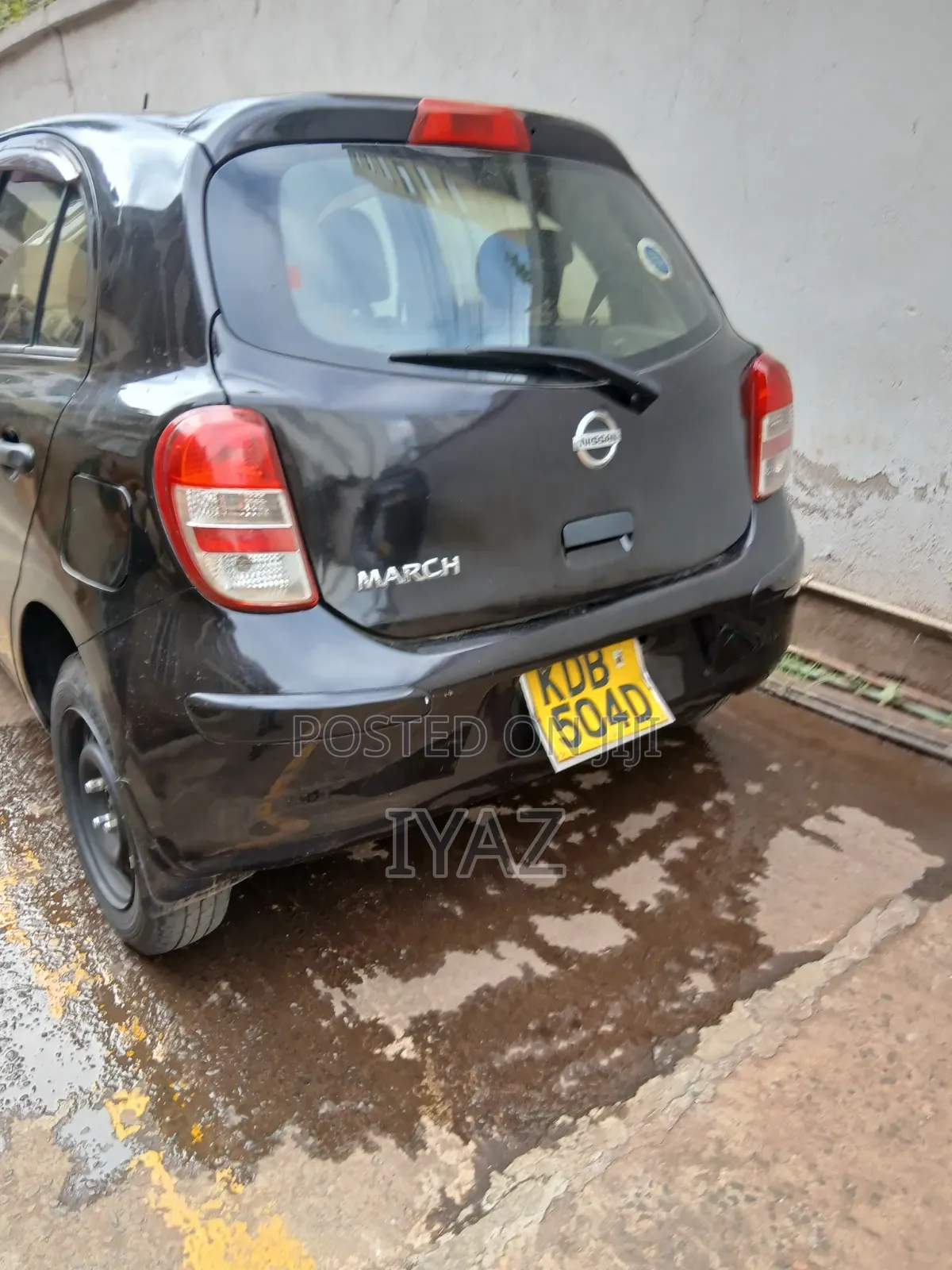 Nissan March 2012 Black