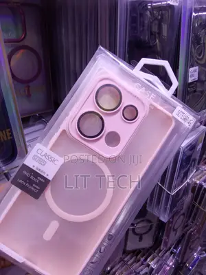 Pink Translucent MagSafe Case Tailored for Xiaomi Redmi Note 14 Pro 4G
