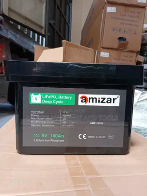 Amizar 100ah Lithium Battery 12V