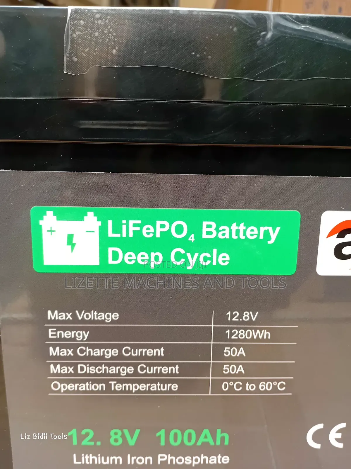 Amizar 100ah Lithium Battery 12V