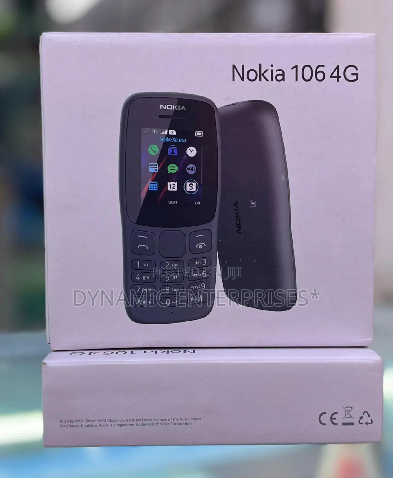 New Nokia 106 Black