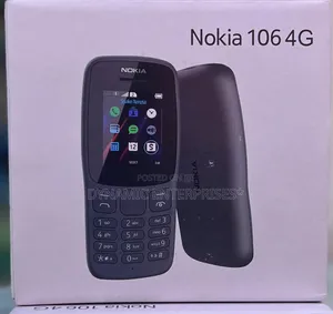 New Nokia 106 Black