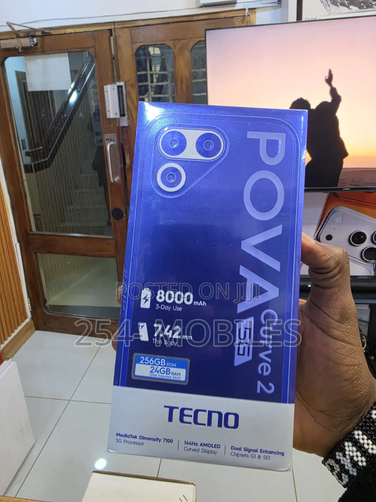 New Tecno Pova Curve 2 256 GB Black