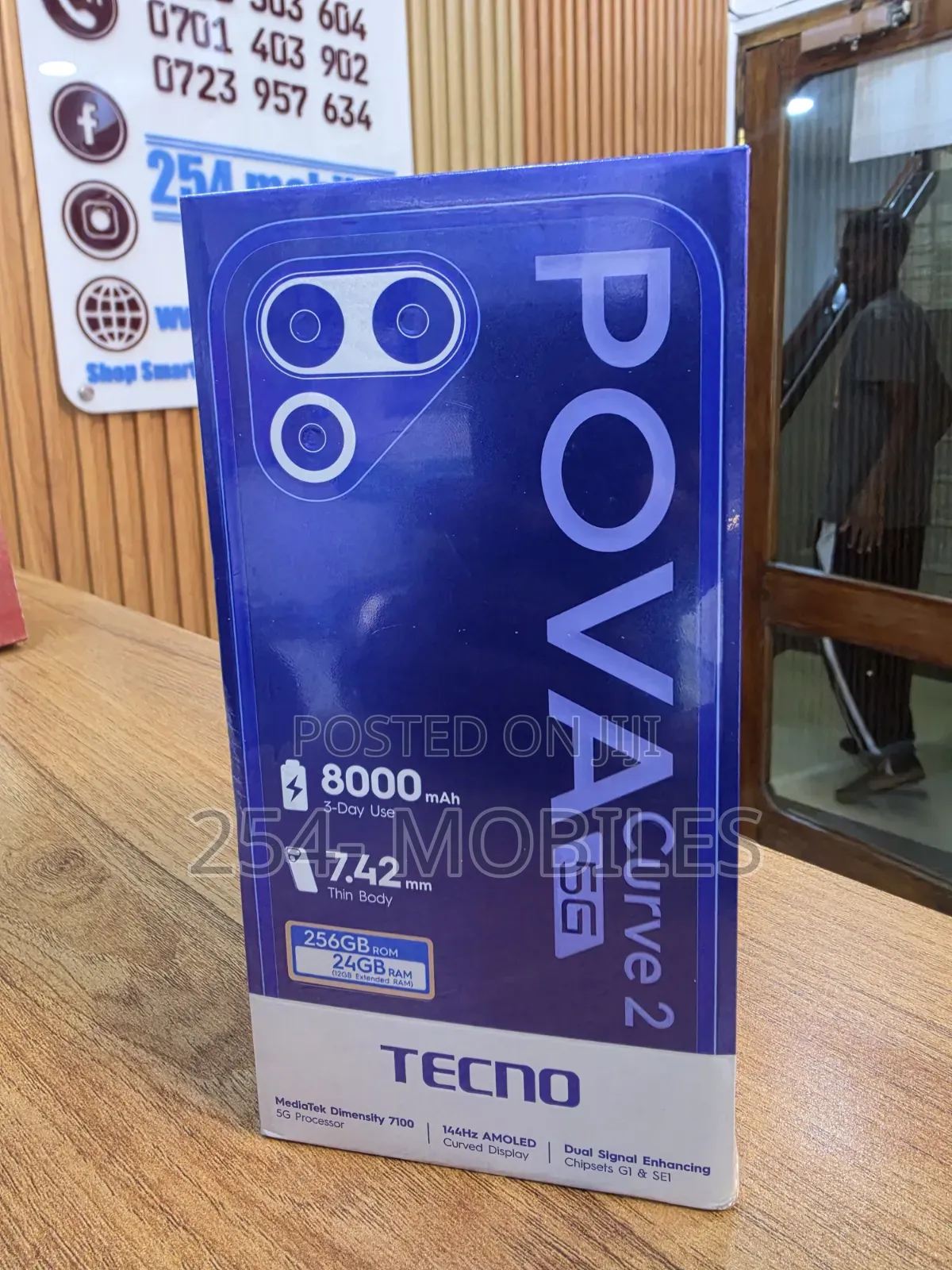 New Tecno Pova Curve 2 256 GB Black
