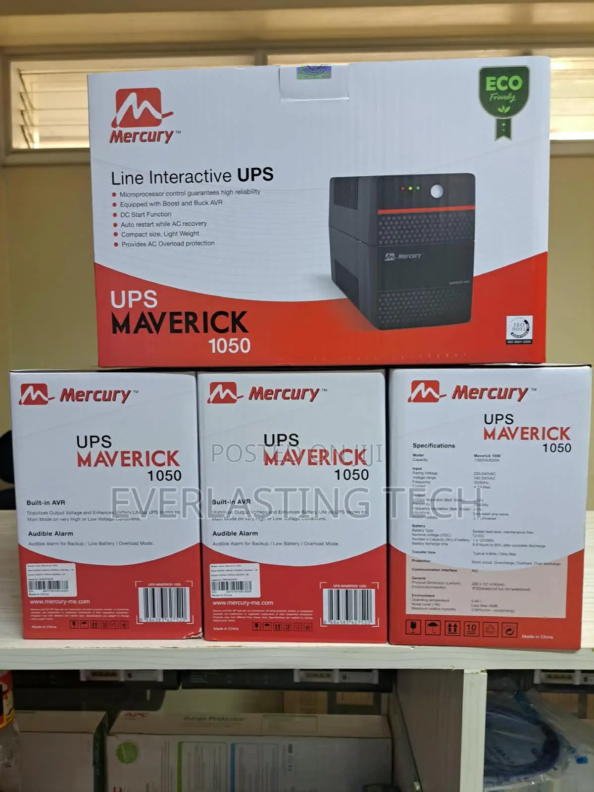 Mercury Maverick 1050VA UPS