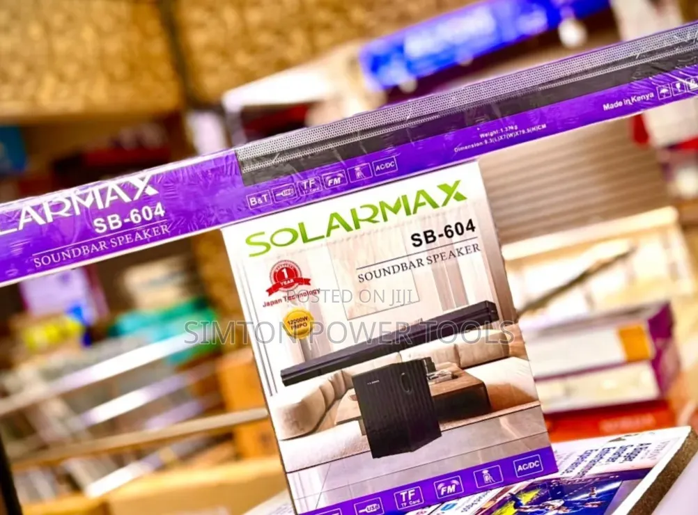 Solarmax SB-604 Soundbar Speaker System