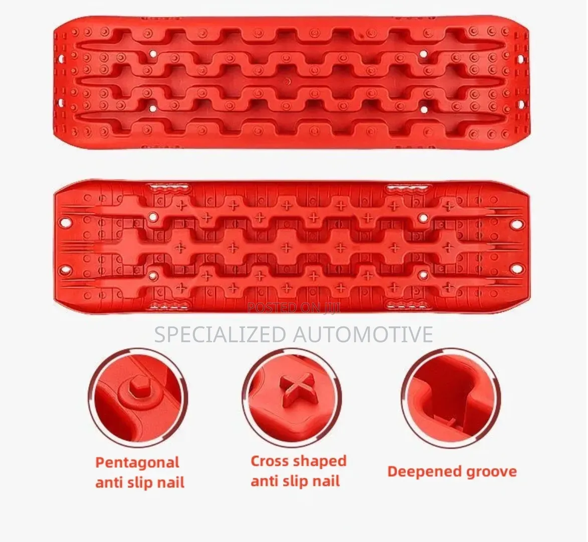Vehicle Off Road Grip Recovery Traction Plates
