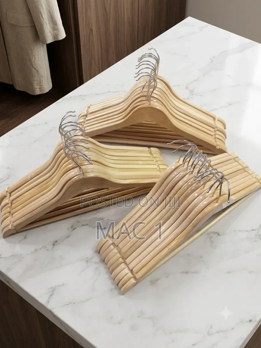 Durable and Quality Wooden Hangers One Piece