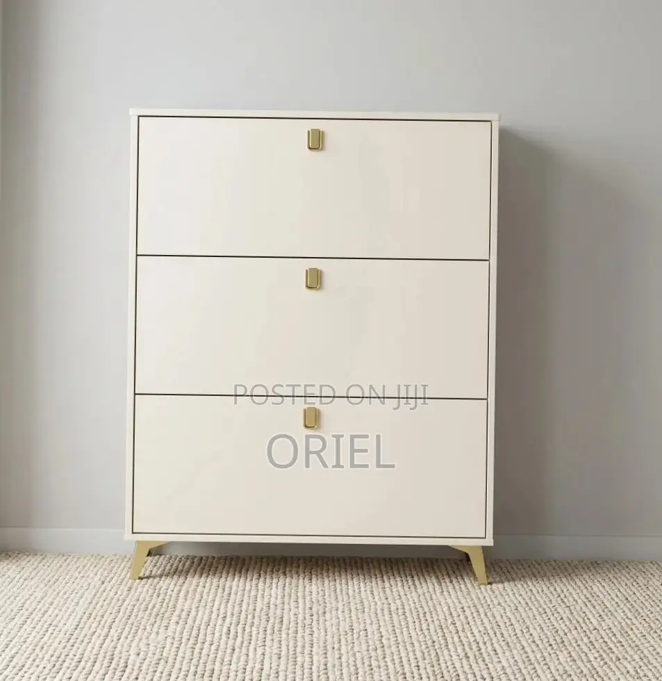 Home Office Shoe Rack : White Wooden Shoe Rack