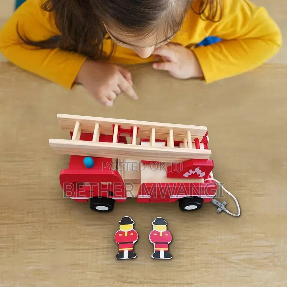 Realistic Educational Fire Engine Vehicle Toy in Kenya