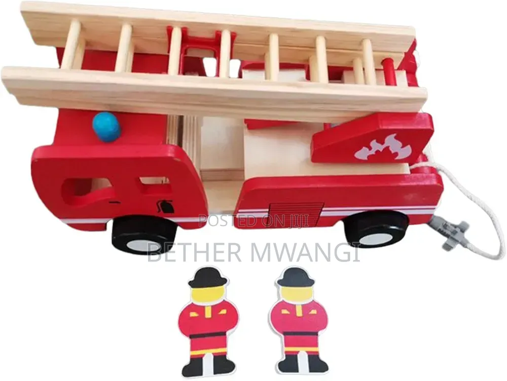 Realistic Educational Fire Engine Vehicle Toy in Kenya