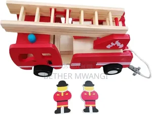 Realistic Educational Fire Engine Vehicle Toy in Kenya
