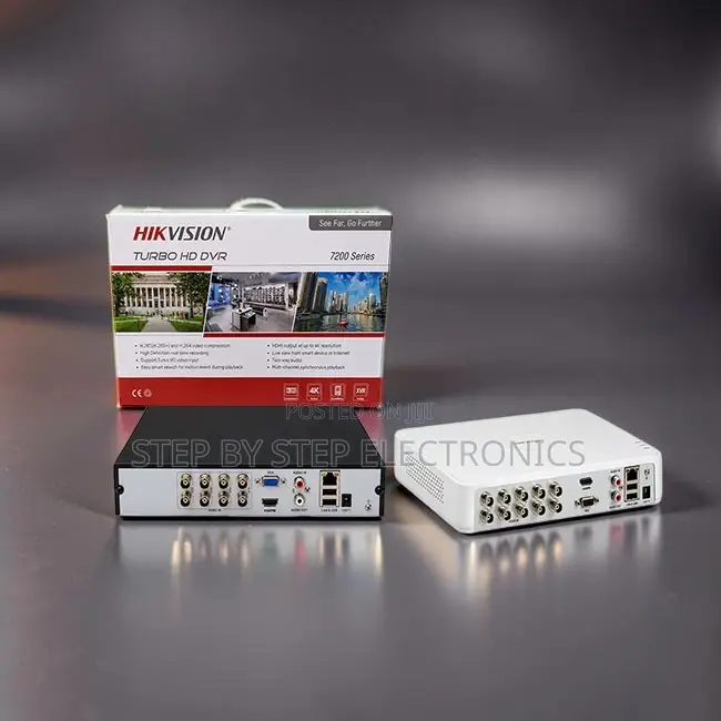 Smart Recording Hikvision 4 Channel, 8 Channel Upto 1080P DVR Machine