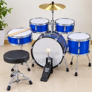 Kids Jazz Drums Kit Percussion Instruments Gha