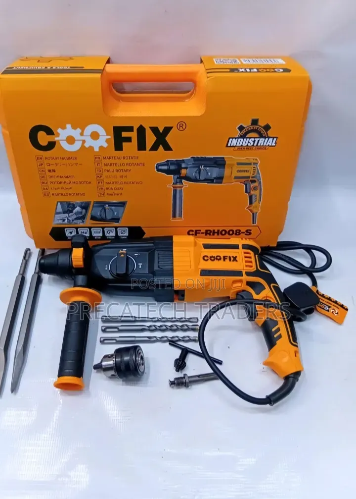 Coofix 800W Rotary Hammer Drill – Heavy Duty