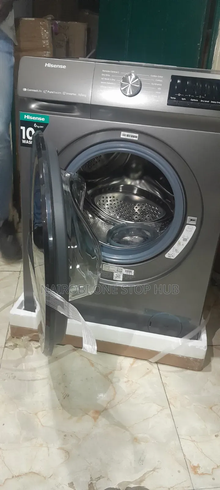 Hisense 10.5/6kg Front Load Washer Dryer