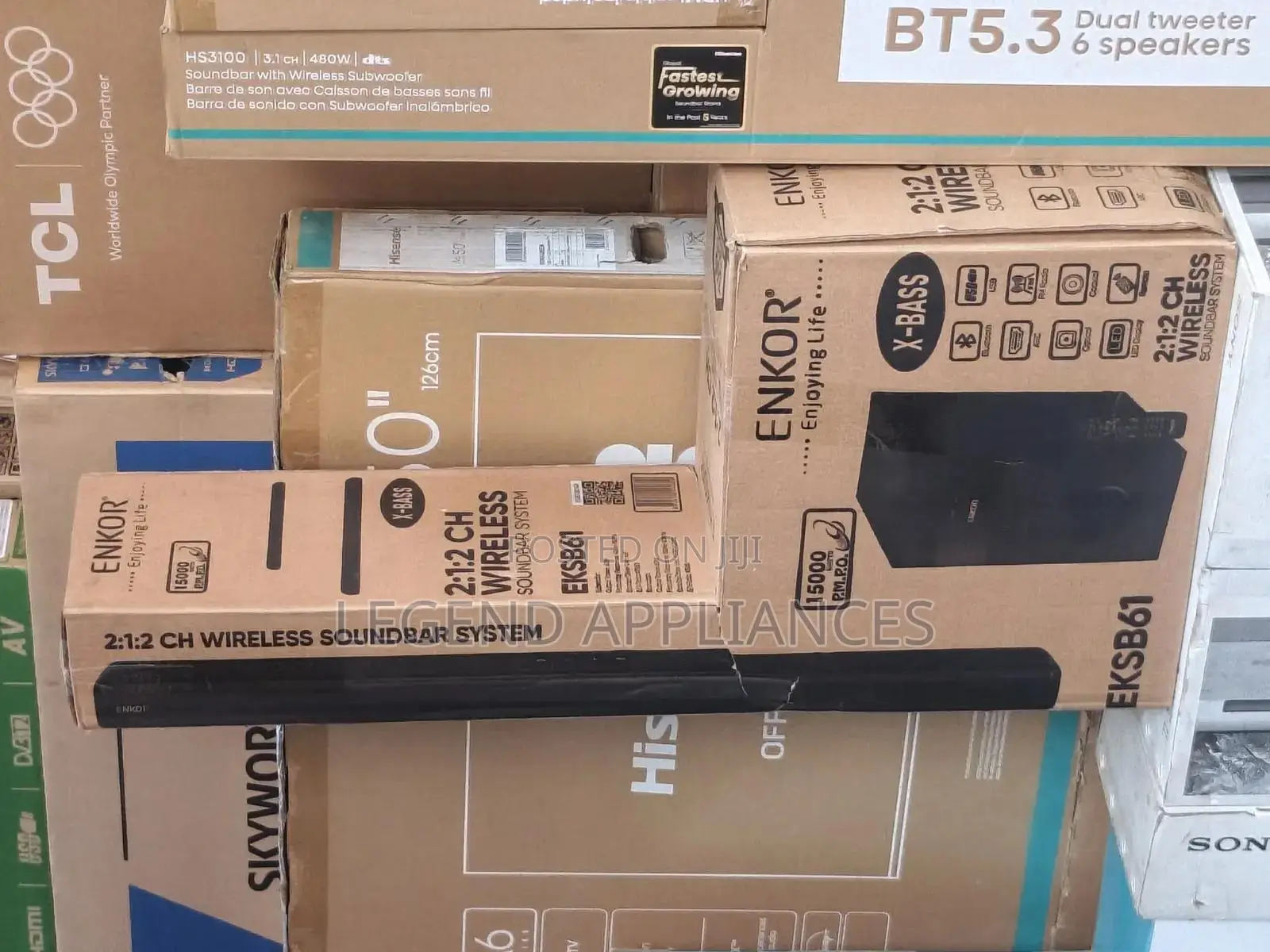 Enkar 2.1.2CH Wireless Soundbar System