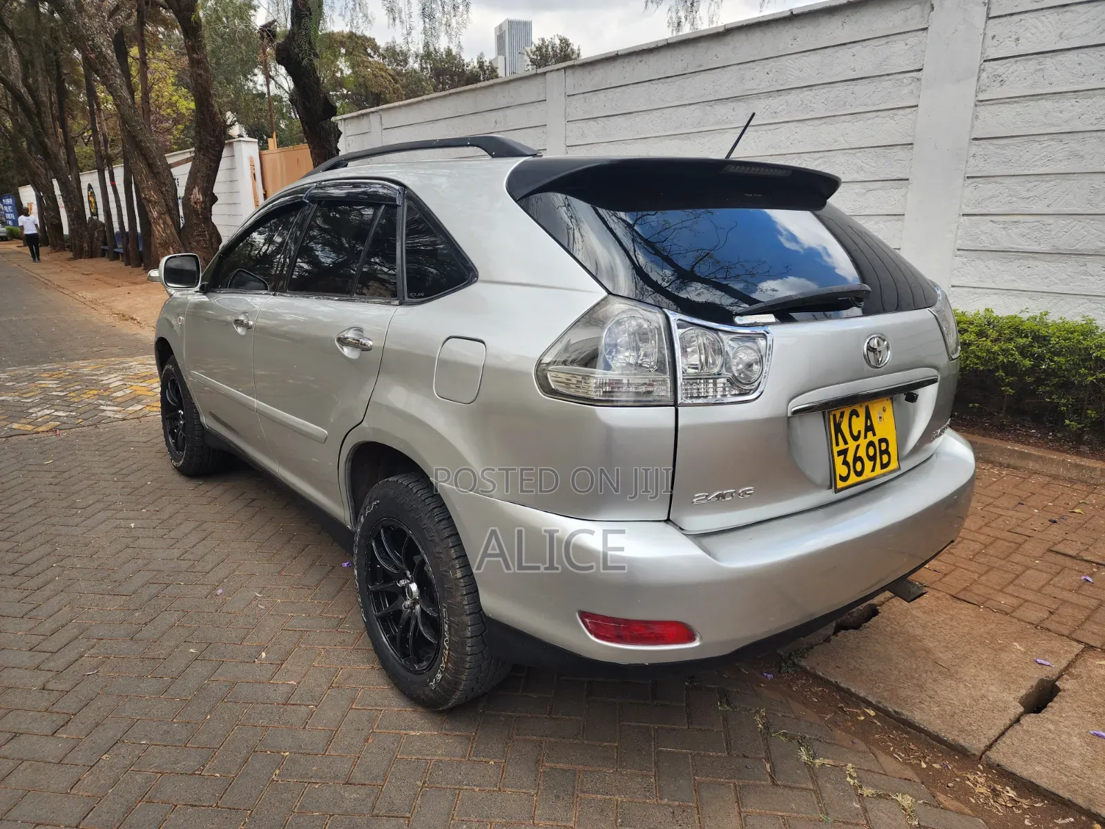 Toyota Harrier 2.4 2008 Silver