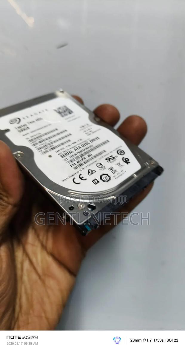 Internal 500gb Hard Disk - main view
