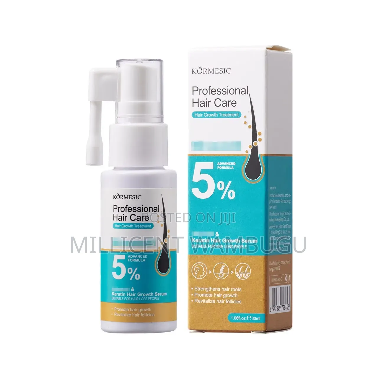Minoxil 5% With Keratin