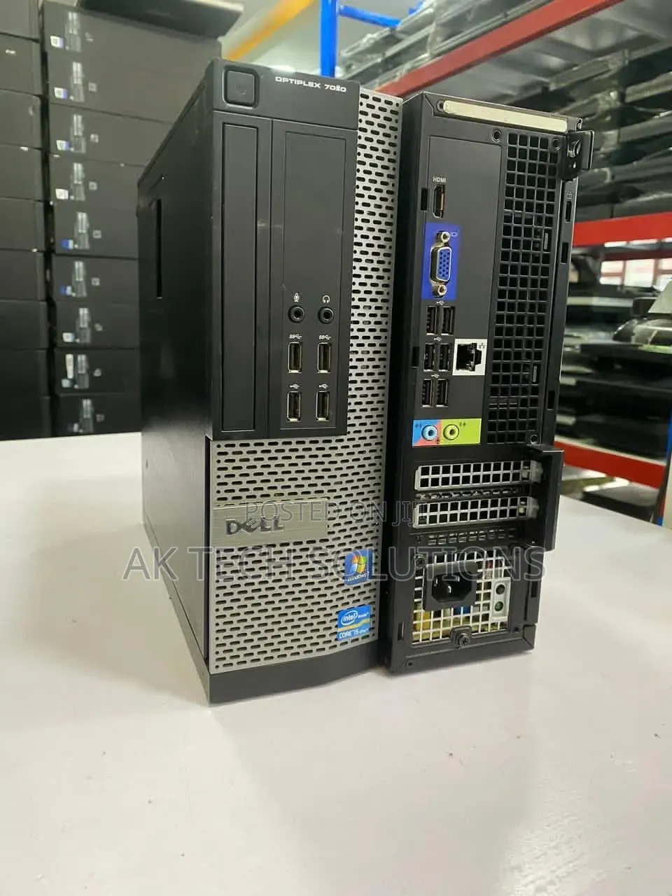 Desktop Computer Dell OptiPlex 7010 8GB Intel Core i5 HDD 500GB