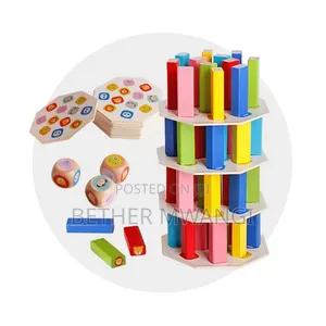 54Pcs Kids Stacking Tower in Kenya